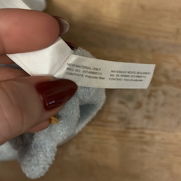 Angel Dear Lovey Security Blanket Bunny Blue Baby Toy - Picture 8 of 8